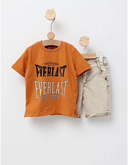 Set 2 piese EVERLAST caramiziu