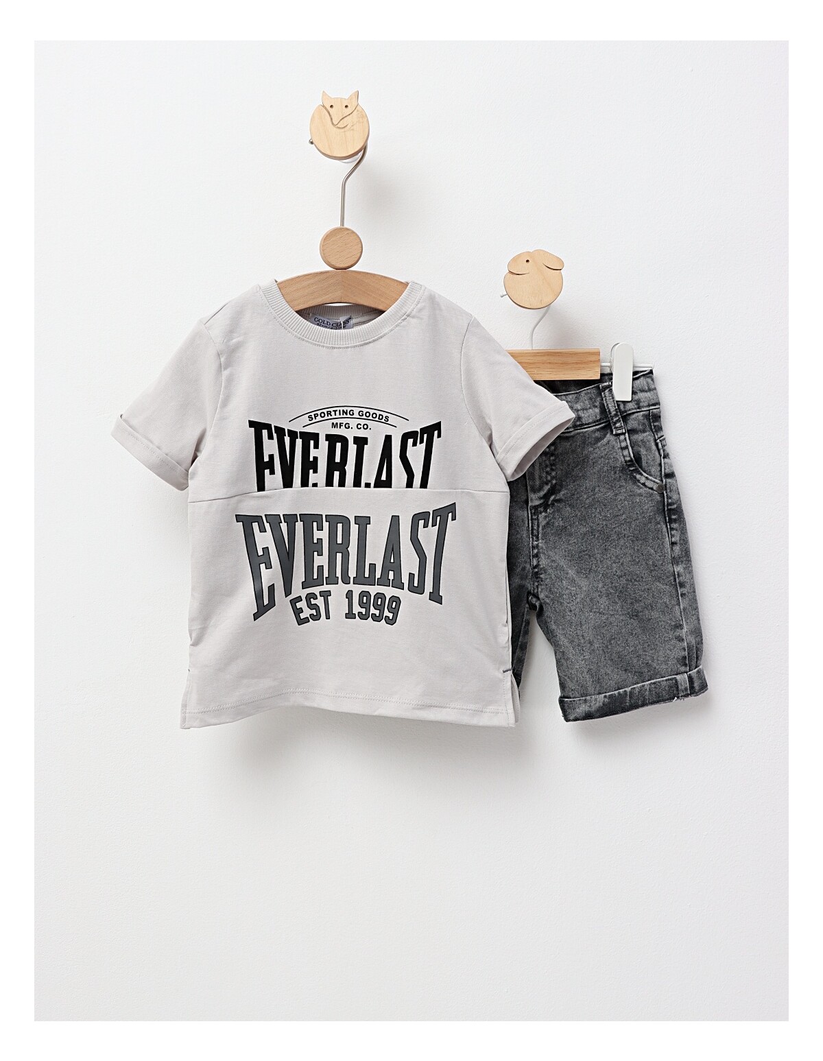 Set 2 piese EVERLAST gri