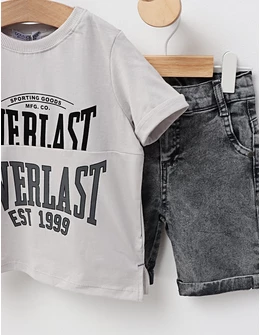 Set 2 piese EVERLAST gri