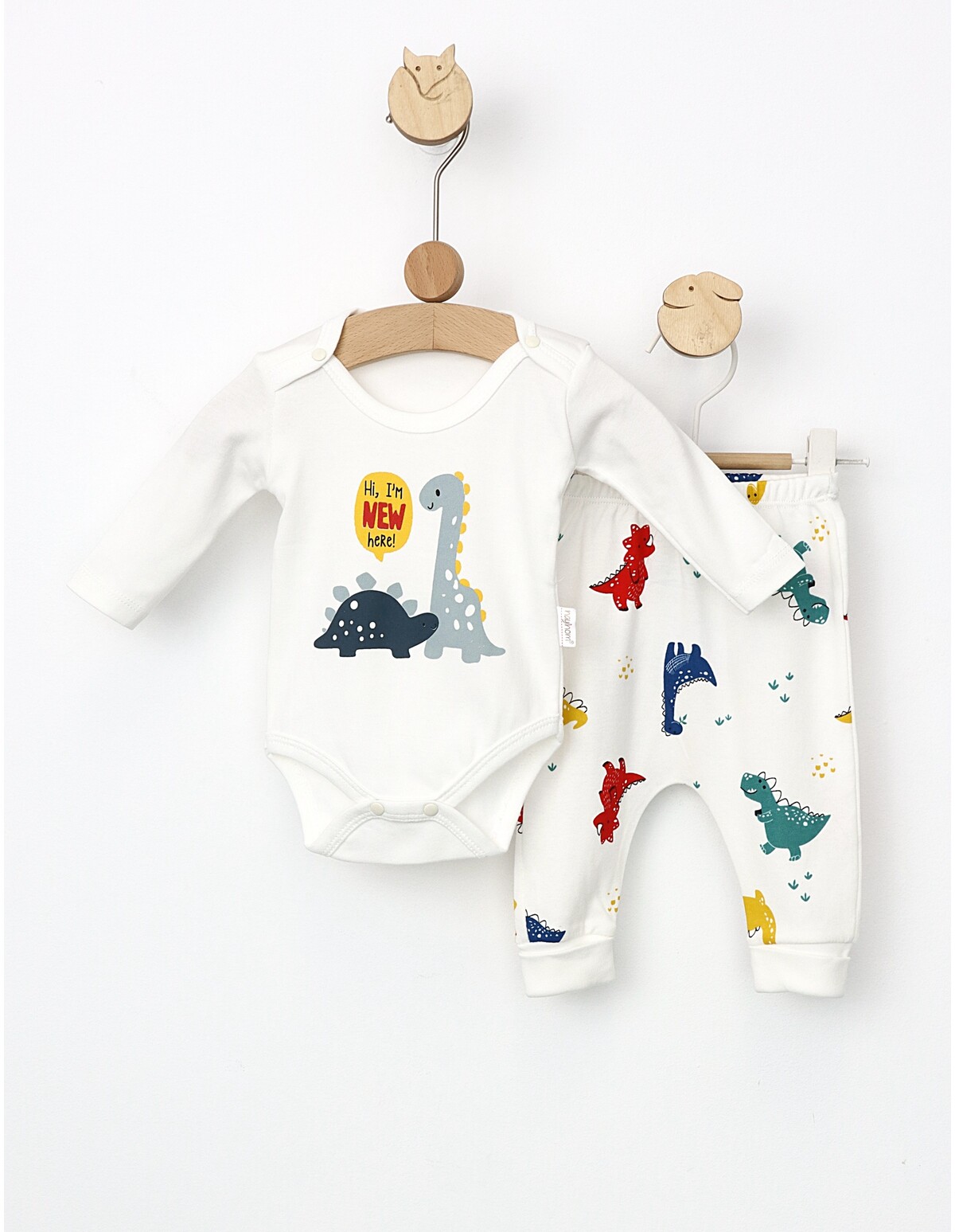 Set 2 piese Hy, I\'m New Here! alb