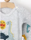 Set 2 piese Hy, I\'m New Here! gri picture - 3