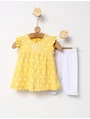 Set 2 piese Top Evazat model galben picture - 1