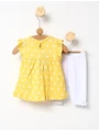 Set 2 piese Top Evazat model galben picture - 3