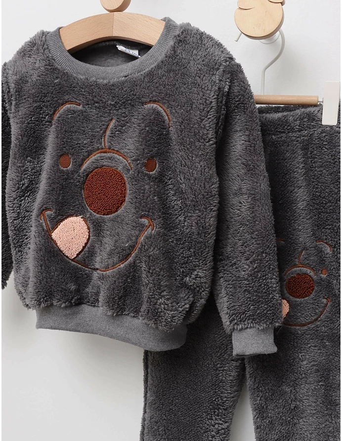 Set 2 piese, winnie, model gri-inchis picture - 3