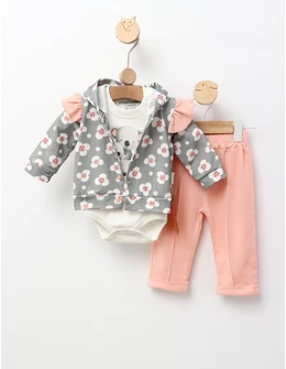 Set 3 piese, Amazing Koala, cu roz