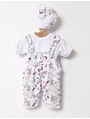 Set 3 piese bebelusi Snoopy alb-ciclam picture - 1
