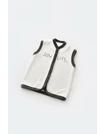 Set 3 piese Broscuta cu body, pantalonasi si vestuta din 80%bumbac organic si 20% poliester - Antracit, Baby Cosy 7