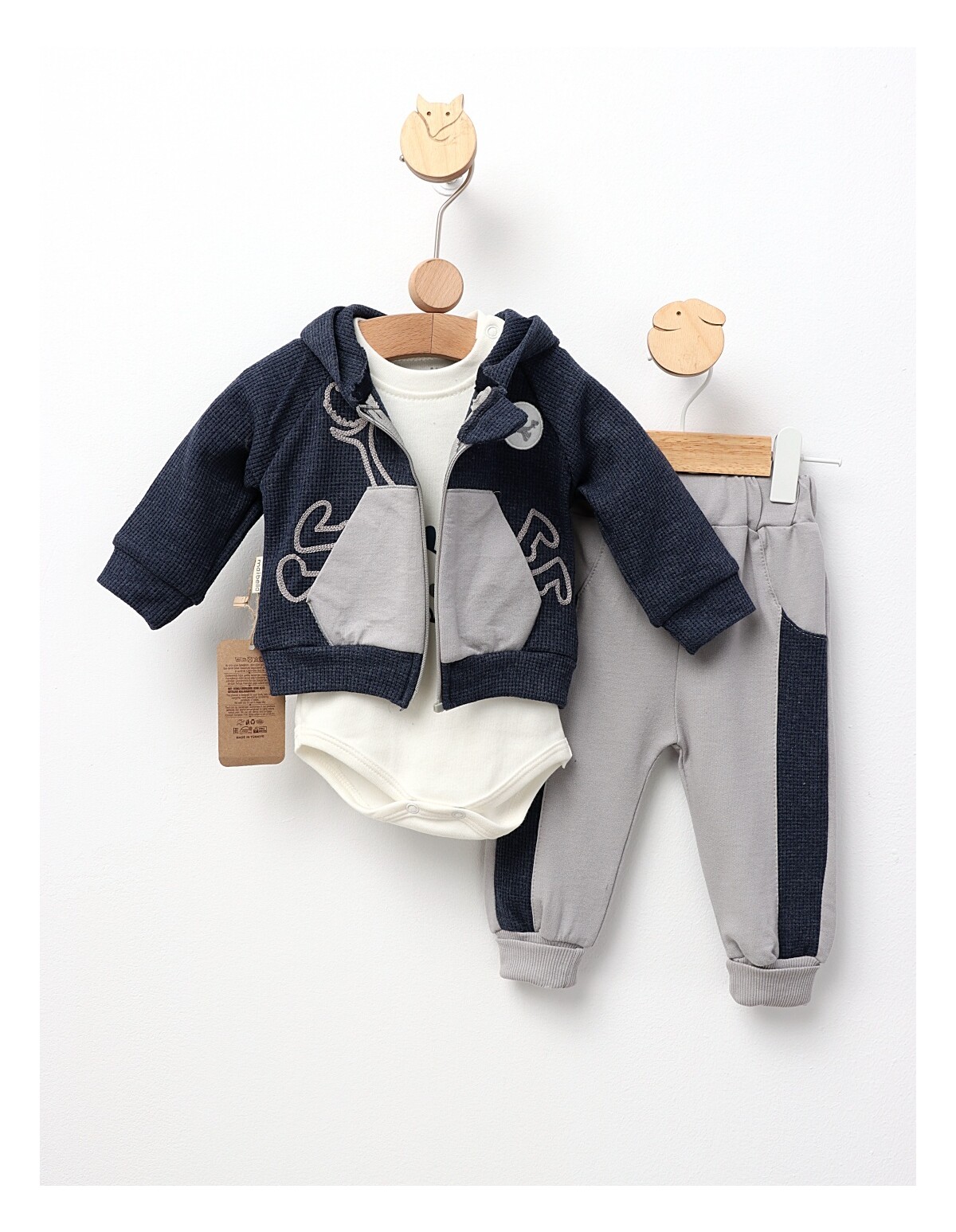 Set 3 piese Dino Zone model cu bleumarin