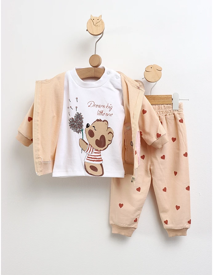 Set 3 piese, Dream Big Lillte One, crem picture - 3