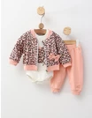 Set 3 piese, Fetita Leopard, model roz picture - 1