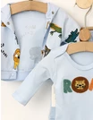 Set 3 piese Jungle Roar model blue picture - 5