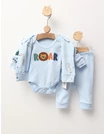Set 3 piese Jungle Roar model blue picture - 2