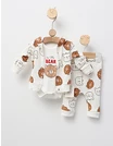Set 3 piese, My Little Bear, cu maro picture - 1