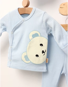 Set 3 piese Nana Urs, cu blue