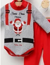 Set 3 piese Santa Claus cu rosu picture - 3