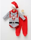 Set 3 piese Santa Claus cu rosu picture - 1