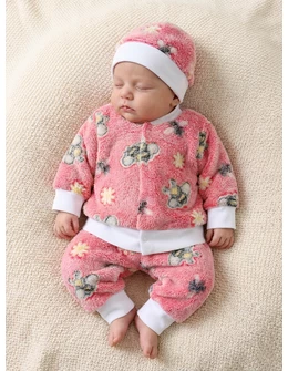 Set 3 piese, Super Cocolino, albinute ciclam