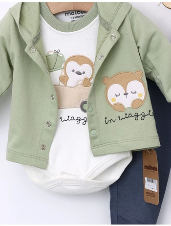 Set 3 piese Traveler Pinguin verde picture - 2