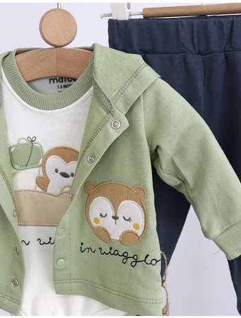 Set 3 piese Traveler Pinguin verde picture - 5