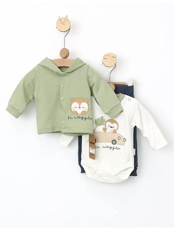 Set 3 piese Traveler Pinguin verde picture - 6