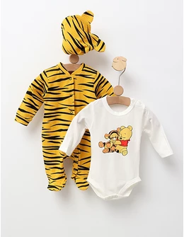 Set 3 piese, Winnie & Tigger, galben