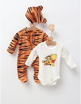 Set 3 piese, Winnie & Tigger, portocaliu