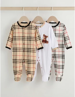 Set 3 salopete, cu botosei, Gubci Bear, carouri