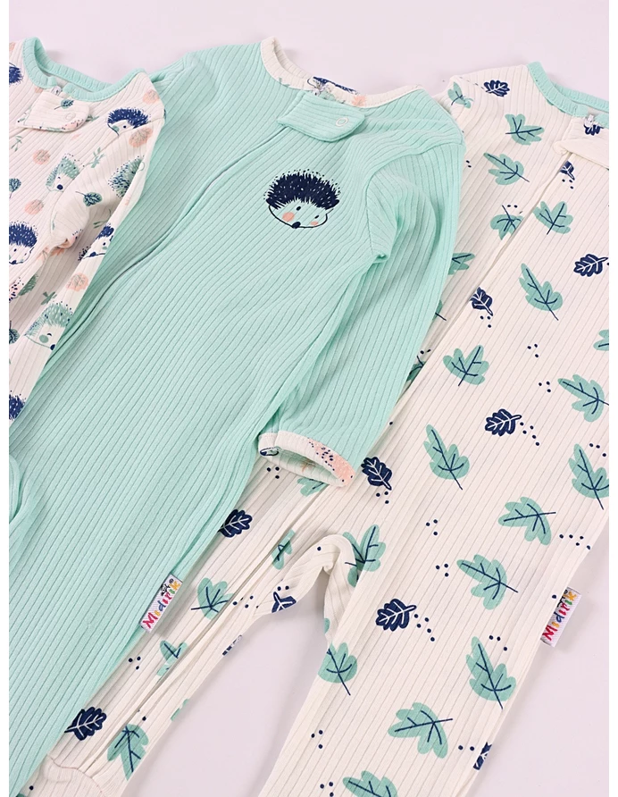 Set 3 salopete premium, Arici multicolor picture - 3