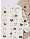 Set 3 salopete premium, Bear Face multicolor picture - 3