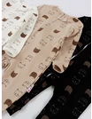 Set 3 salopete premium, Bear Face multicolor picture - 5