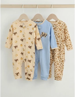 Set 3 salopete premium, Cool Cows, multicolor