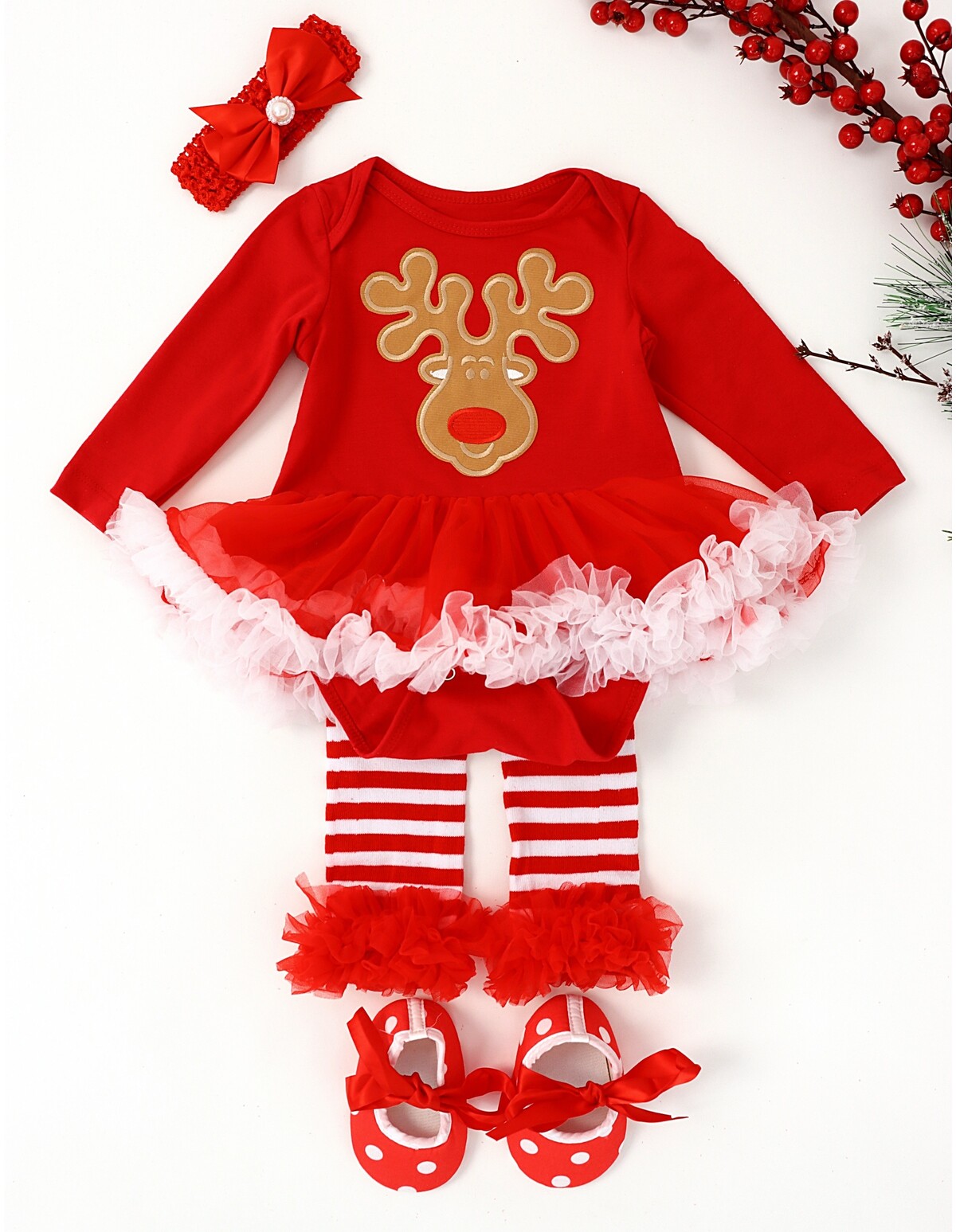 Set 4 piese Olivia Christmas