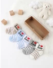 Set 5 perechi sosete I Love Dad, colors picture - 1
