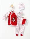 Set 5 piese rosu Minnie 1