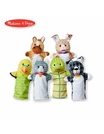 Set 6 papusi de mana Animale de companie - Melissa & Doug 1