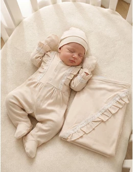 Set 7 piese, Irinus, model crem