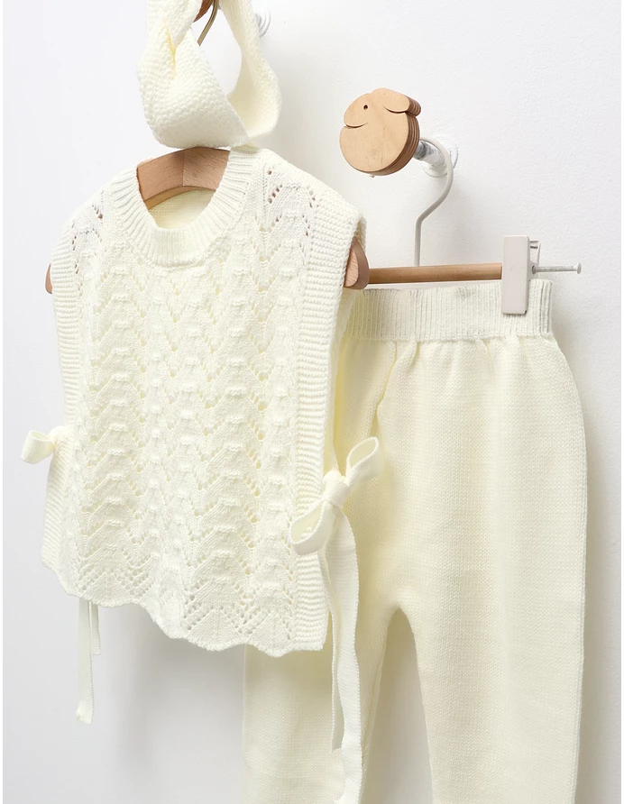 Set acrilic 3 piese Anabelle alb picture - 3