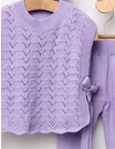 Set acrilic 3 piese Anabelle mov picture - 2