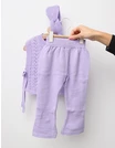 Set acrilic 3 piese Anabelle mov picture - 4