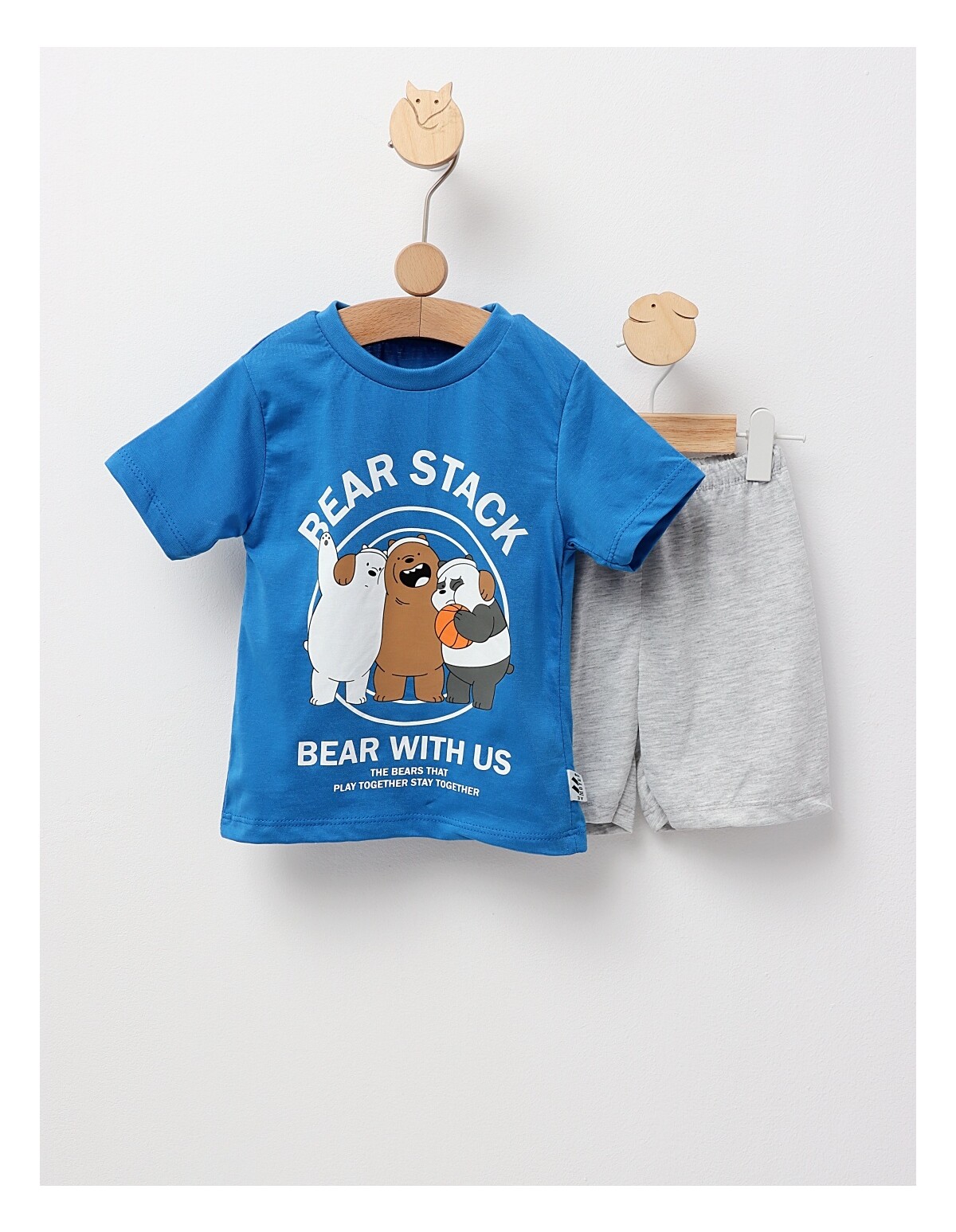 Set Bear Stack albastru