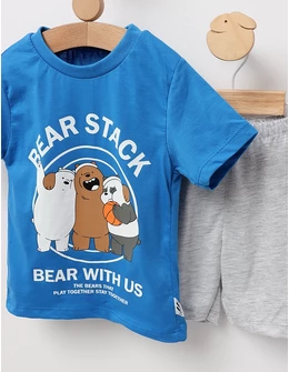 Set Bear Stack albastru