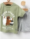 Set Bear Stack verde deschis picture - 2