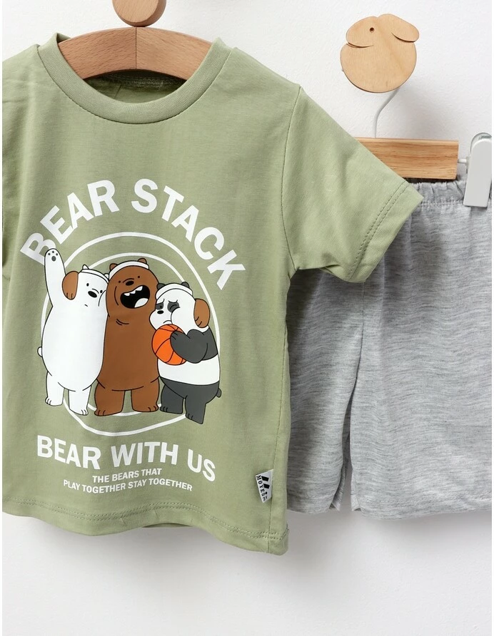 Set Bear Stack verde deschis picture - 2