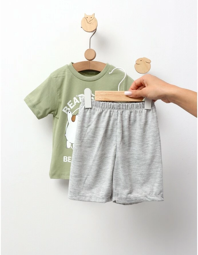 Set Bear Stack verde deschis picture - 3