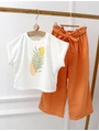Set beautiful 2 piese portocaliu picture - 1