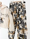 Set Beauty Style Crop Top Army cu gri picture - 4