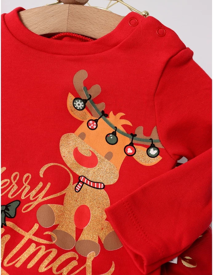 Set Body + Fustita Merry Christmas rosu picture - 2