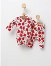 Set Body+Pantalon, Capsuni, cu rosu picture - 1