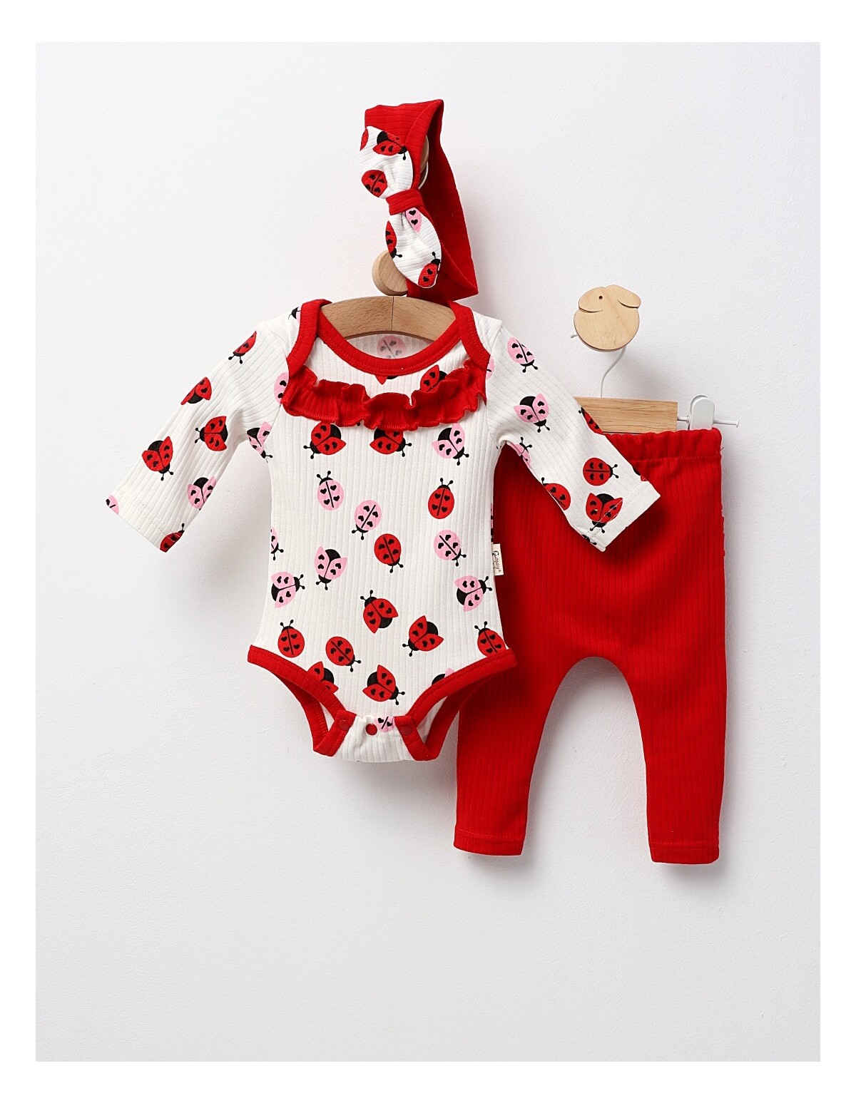Set Butterfly 3 piese premium rosu