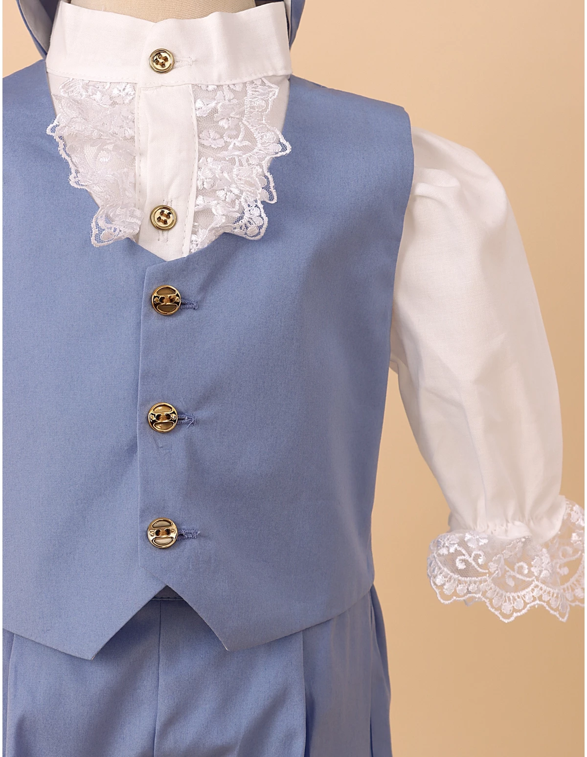 Set complet botez Victor bleu